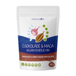 Bio Csokoládé-Maca Vegán Fehérje Mix 200g - Organiqa