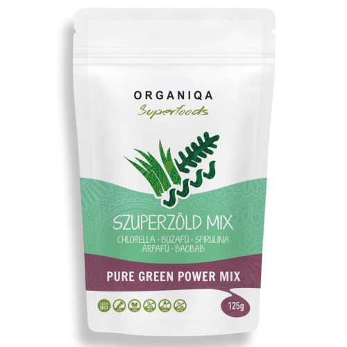 Bio Szuperzöld mix 125g - Organiqa