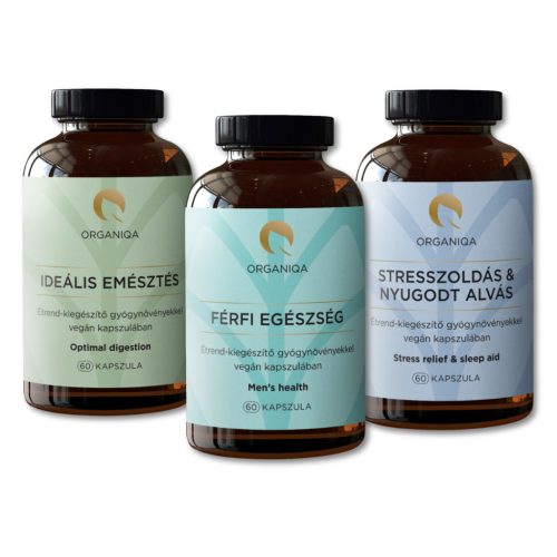 Vitalitás csomag férfiaknak - 3 x 60db kapszula